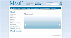 Desktop Screenshot of mameeditions.com
